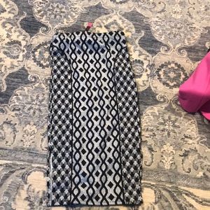 Blue stretchy Skirt by plenty by Tracy Reese xs